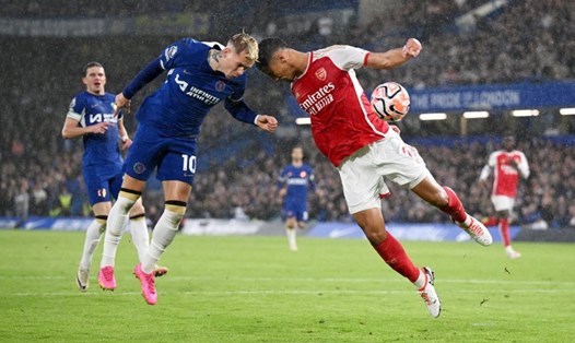 Arsenal và Chelsea đã hòa 2-2 ở trận lượt đi tại Stamford Bridge. Ảnh: Chelsea FC