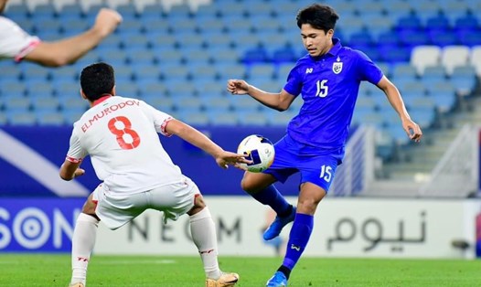 U23 Thái Lan dừng bước ở vòng bảng U23 châu Á 2024. Ảnh: FAT
