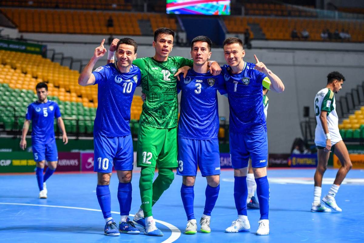 Tuyển futsal Uzbekistan là đối thủ đáng gờm cho tuyển futsal Việt Nam. Ảnh: UFF