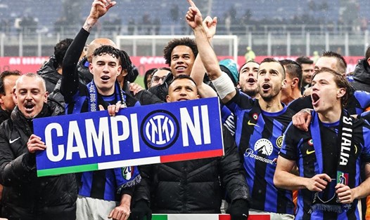 Inter Milan lần thứ 20 vô địch Serie A. Ảnh: Inter Milan FC