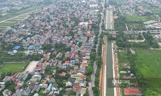Nhiều quận huyện ở ngoại thành Hà Nội rục rịch tổ chức đấu giá đất trong tháng 4-5.2024. Ảnh: Thiện Giang 