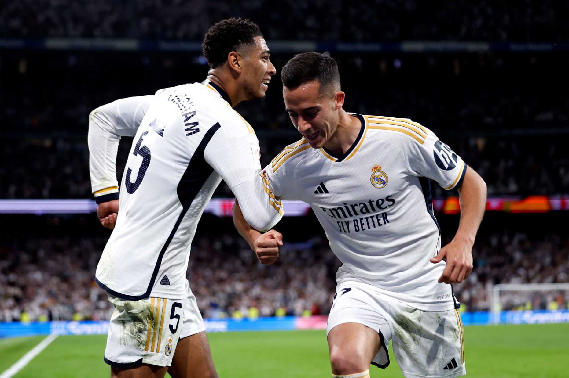 Real Madrid vừa thắng El Clasico thêm một lần nữa để khẳng định vị thế. Ảnh: AFP