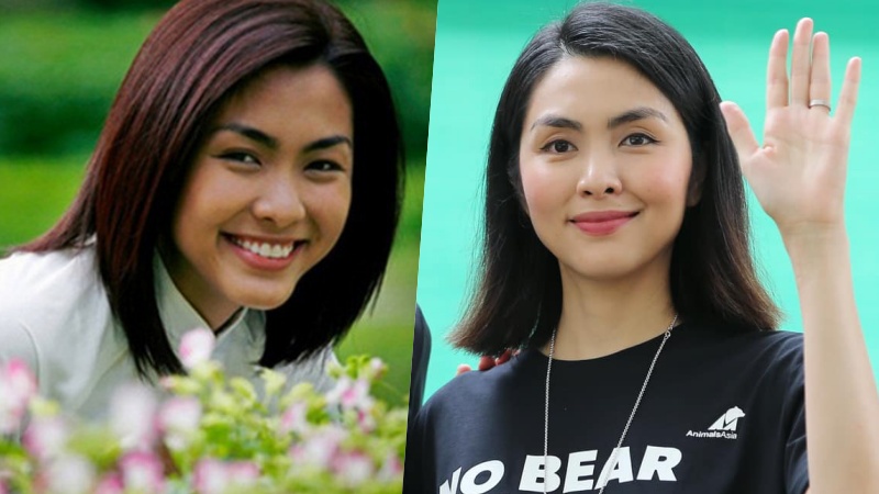 Tăng Thanh Hà xinh đẹp, trẻ trung dù rời showbiz nhiều năm. Ảnh: Facebook nhân vật.