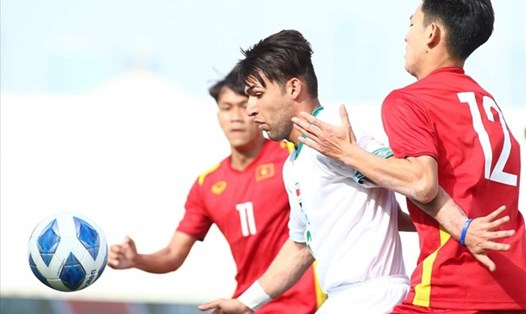 U23 Việt Nam và U23 từng đối đầu với nhau lần gần nhất tại Dubai Cup 2022. Ảnh: IFA
