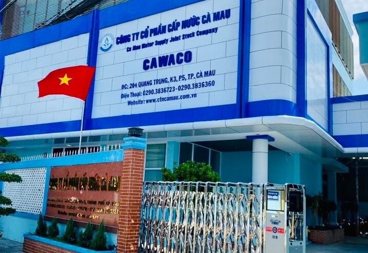 Công ty cổ phần cấp nước Cà Mau khẳng định không có chuyện cúp nước liên tục dài ngày. Hiện công ty hoạt động bình thường, đảm bảo cấp nước an toàn, liên tục. Ảnh: Công ty cổ phần cấp nước Cà Mau cung cấp