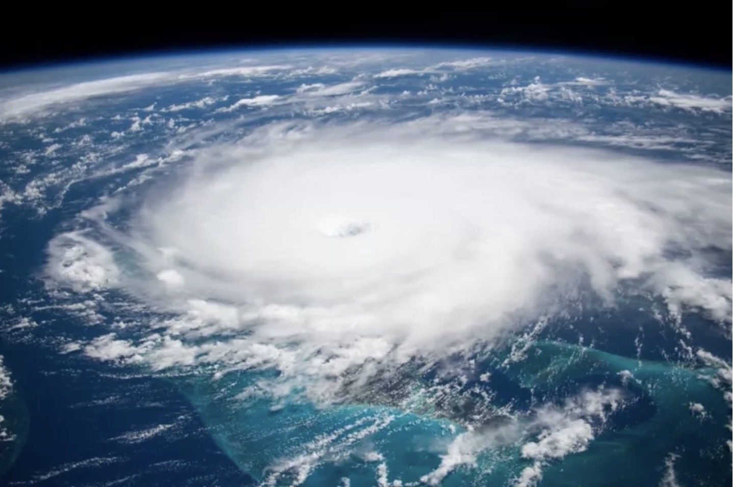 Bão Dorian di chuyển qua vùng biển Caribbean ngày 1.9.2019. Ảnh: NASA