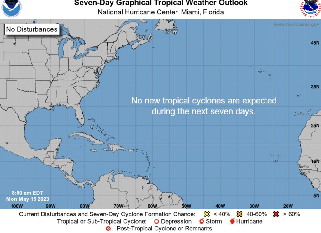 Mùa bão Đại Tây Dương kéo dài từ ngày 1.6 đến ngày 30.11. Ảnh: Trung tâm Bão Quốc gia Mỹ
