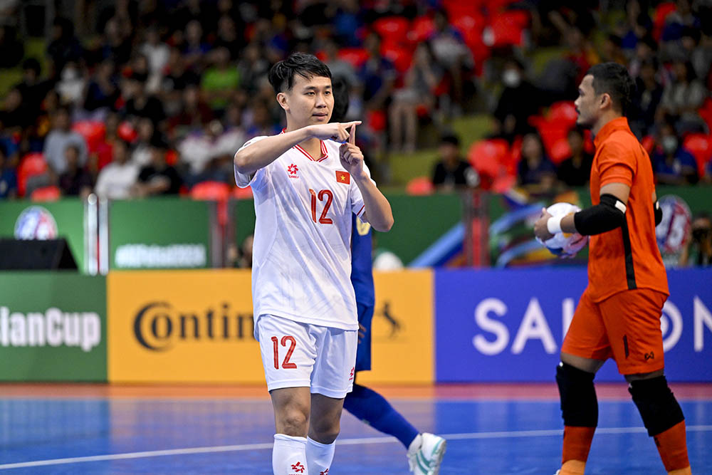 Tuyển futsal Việt Nam chạm trán Uzbekistan ở tứ kết giải châu Á 2024. Ảnh: AFC