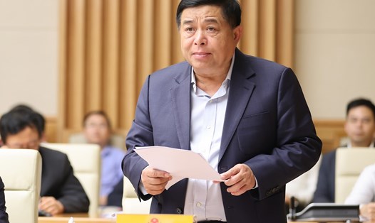 Bộ trưởng Bộ Kế hoạch và Đầu tư Nguyễn Chí Dũng. Ảnh: MPI 