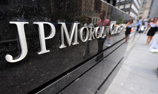 Ngân hàng JPMorgan Chase ở New York, Mỹ. Ảnh: Xinhua