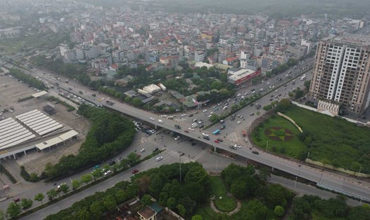 Hầm chui 700 tỉ đồng sẽ được xây dựng tại quận Long Biên, Hà Nội. Ảnh: Vĩnh Hoàng