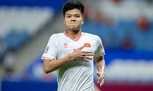 U23 Việt Nam có 2 bàn thắng lọt vào đề cử bàn thắng đẹp nhất vòng bảng U23 châu Á 2024. Ảnh: VFF