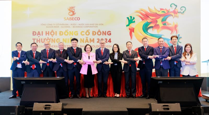 Ban lãnh đạo SABECO luôn nỗ lực tạo ra những thay đổi tích cực để nâng cao vị thế thương hiệu Việt. Ảnh: SABECO 
