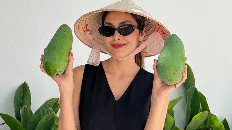 Tăng Thanh Hà xinh đẹp với hình ảnh đời thường. Ảnh: Facebook nhân vật.