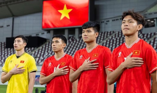 U23 Việt Nam gặp U23 Iraq tại tứ kết U23 châu Á 2024. Ảnh: AFC