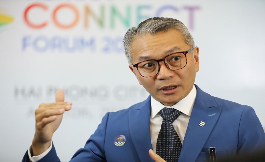 Ông Lim Dyi Chang - Giám đốc Cấp cao Khối Khách hàng Doanh nghiệp, Ngân hàng UOB Việt Nam. Ảnh: Anh Kiệt