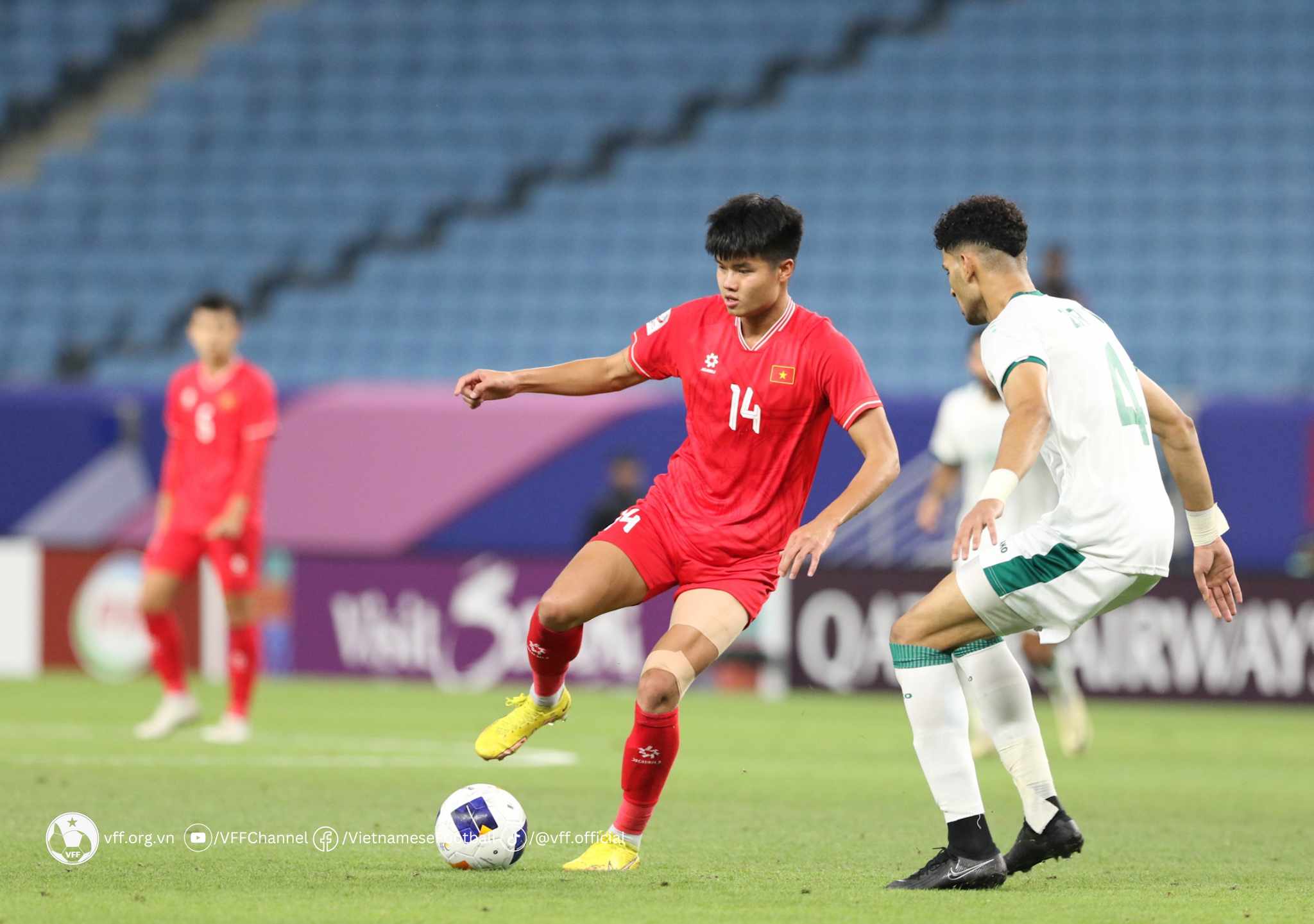 Trực tiếp U23 Việt Nam 0-0 U23 Iraq: Hết hiệp 1