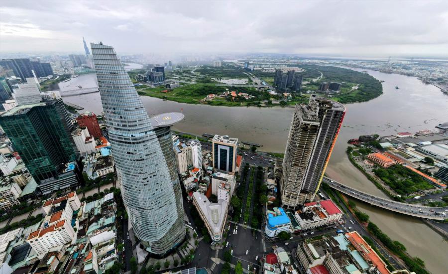 TPHCM có tiềm năng rất lớn trở thành trung tâm tài chính của khu vực và thế giới. Ảnh: Anh Tú
