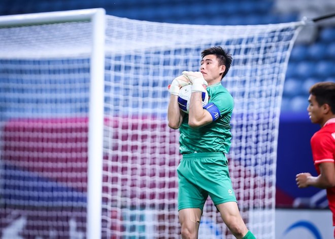 Thủ môn Quan Văn Chuẩn thừa nhận sai lầm khiến U23 Việt Nam nhận bàn thua