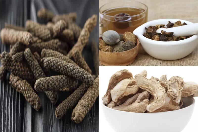 Một số loại thảo mộc được người Ấn Độ dùng trong quá trình giảm cân. Đồ họa: Hạ Mây