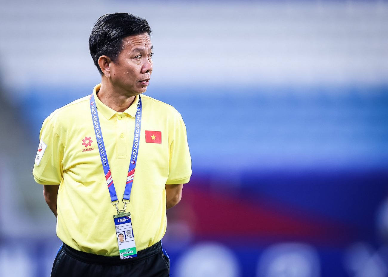 Huấn luyện viên Hoàng Anh Tuấn đã hoàn thành nhiệm vụ như phát biểu trước giải đấu. Ảnh: AFC