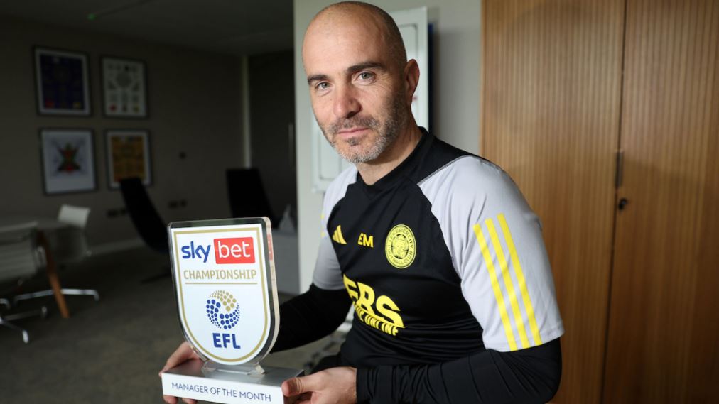 Enzo Maresca có 3 lần nhận giải huấn luyện viên xuất sắc nhất tháng. Ảnh: Sky Sports