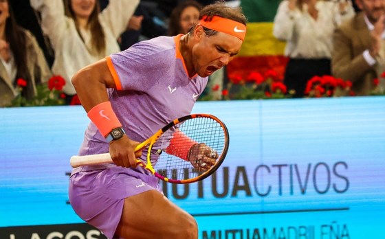 Nadal thắng tay vợt trong Top 20 sau hơn 500 ngày