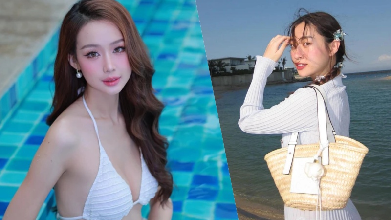 Sao Việt khoe dáng với áo tắm dịp lễ. Ảnh: Facebook nhân vật.