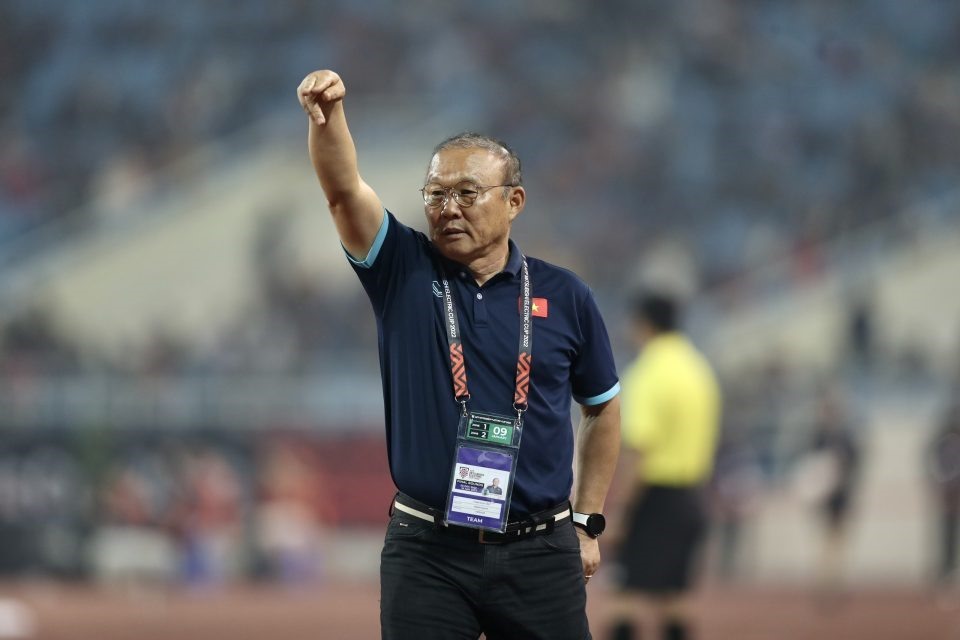 Huấn luyện viên Park Hang-seo là nhà cầm quân thành công nhất trong lịch sử bóng đá Việt Nam. Ảnh: VFF