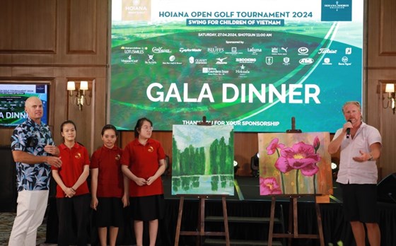 Giải Golf từ thiện tại Quảng Nam gây quỹ được 1,2 tỉ đồng cho trẻ em