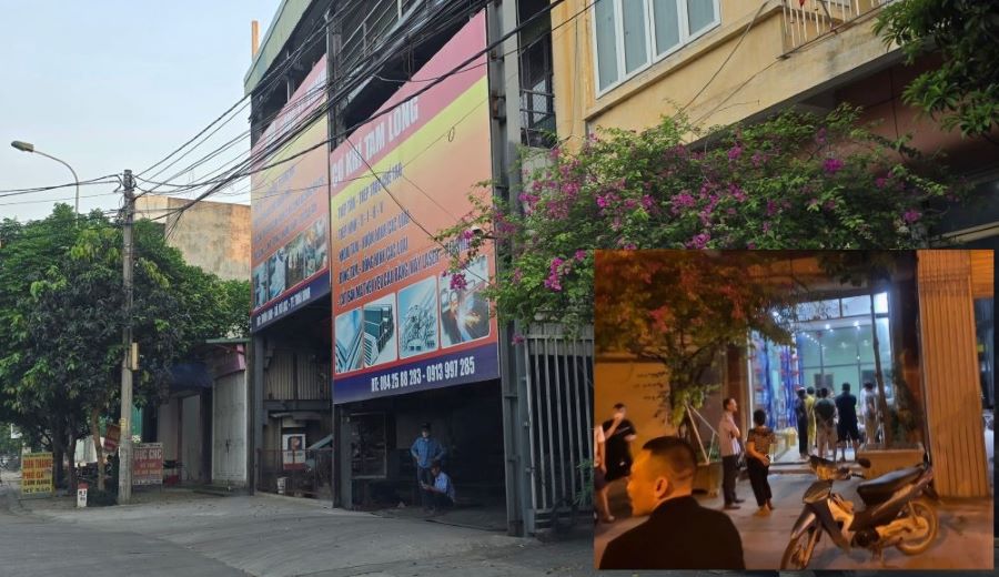 Công ty Cơ khí Tam Long ở TP.Thái Bình bị người dân phản đối vì gây ô nhiễm môi trường. Ảnh: Trung Du 