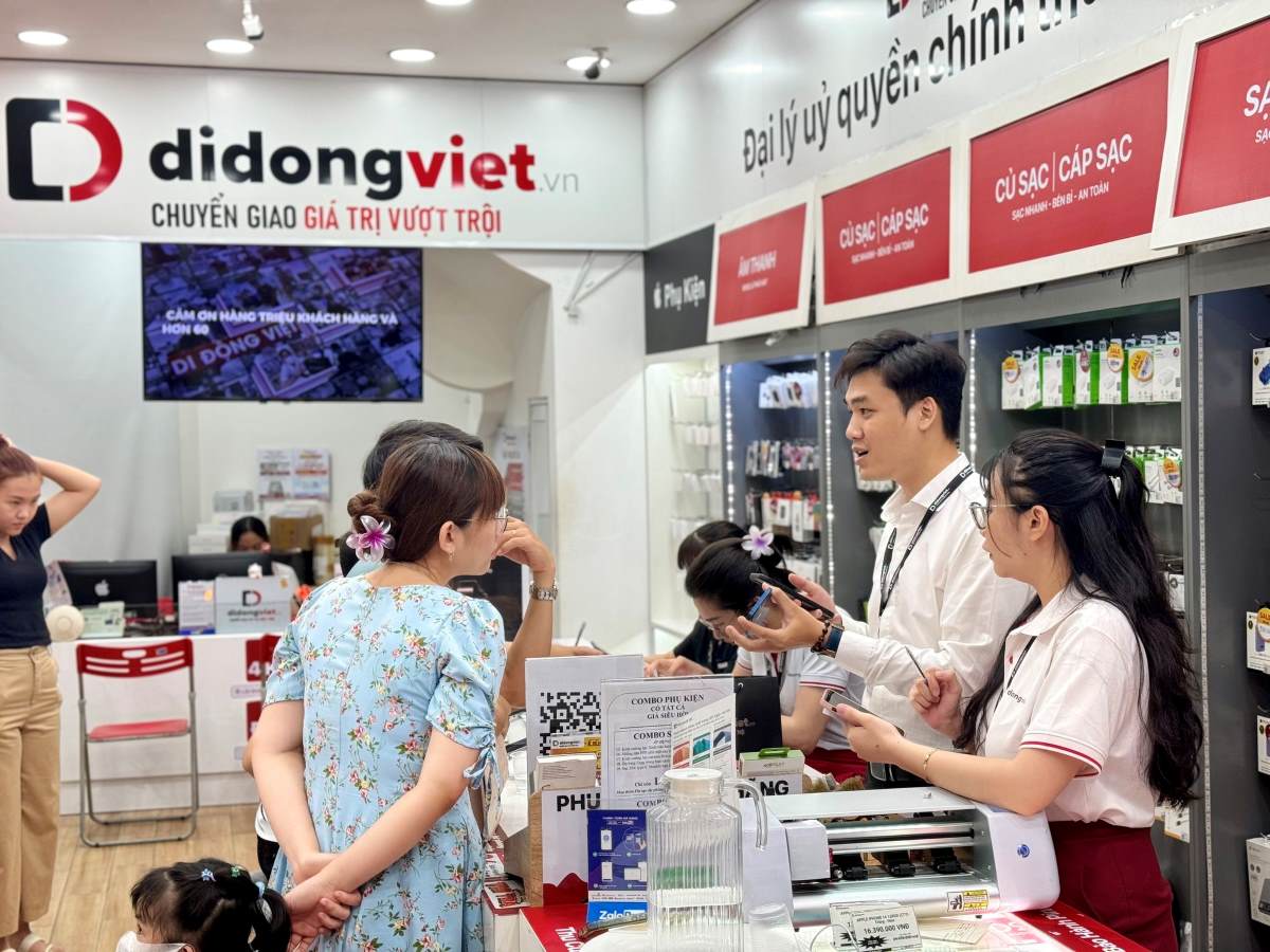 Di Động Việt vẫn nỗ lực để lợi ích và giá trị khách hàng nhận được luôn vượt trội so với kỳ vọng của họ. Ảnh: Di Động Việt