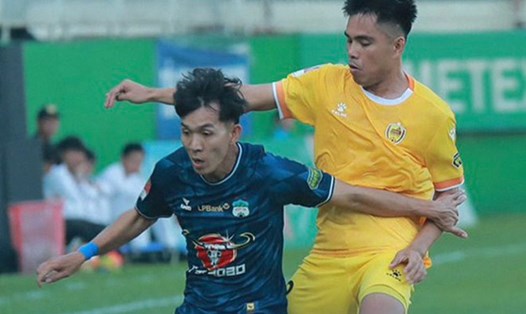 Hoàng Anh Gia Lai gặp Quảng Nam tại vòng 15 V.League. Ảnh: HAGL FC