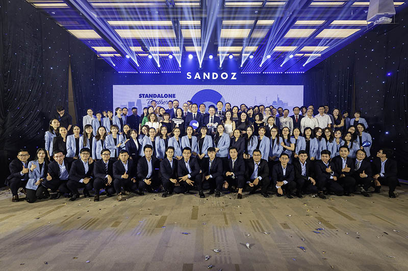 Sandoz, công ty hàng đầu thế giới về thuốc tên gốc và thuốc sinh học tương tự, vừa công bố khai trương. Ảnh: DN cung cấp