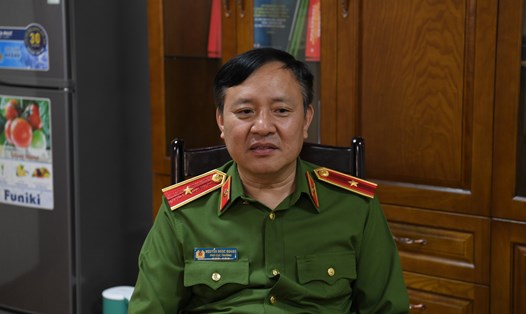 Thiếu tướng Nguyễn Ngọc Quang chia sẻ về “hiện tượng” ma túy trôi dạt bờ biển Việt Nam. Ảnh: H.Hà