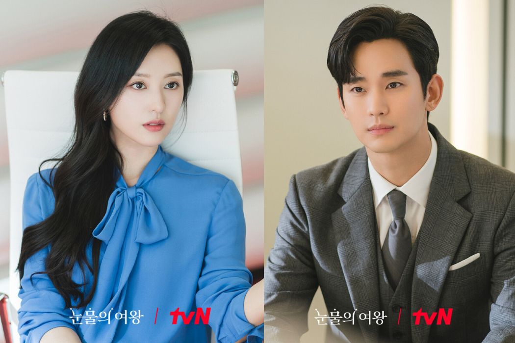 Kim Ji Won và Kim Soo Hyun đóng chính trong "Nữ hoàng nước mắt". Ảnh: Nhà sản xuất