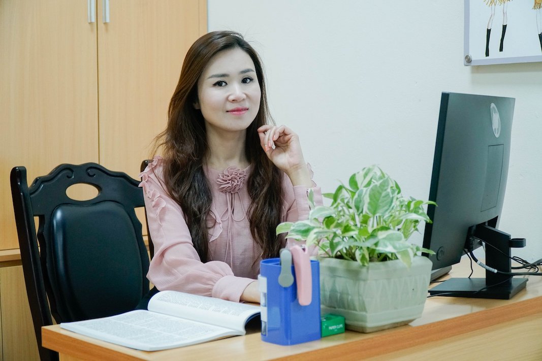 TS Trần Thị Hải Anh – Phó Trưởng Khoa Tiếng Trung Quốc, Trường Đại học Hòa Bình. Ảnh: Nhân vật cung cấp