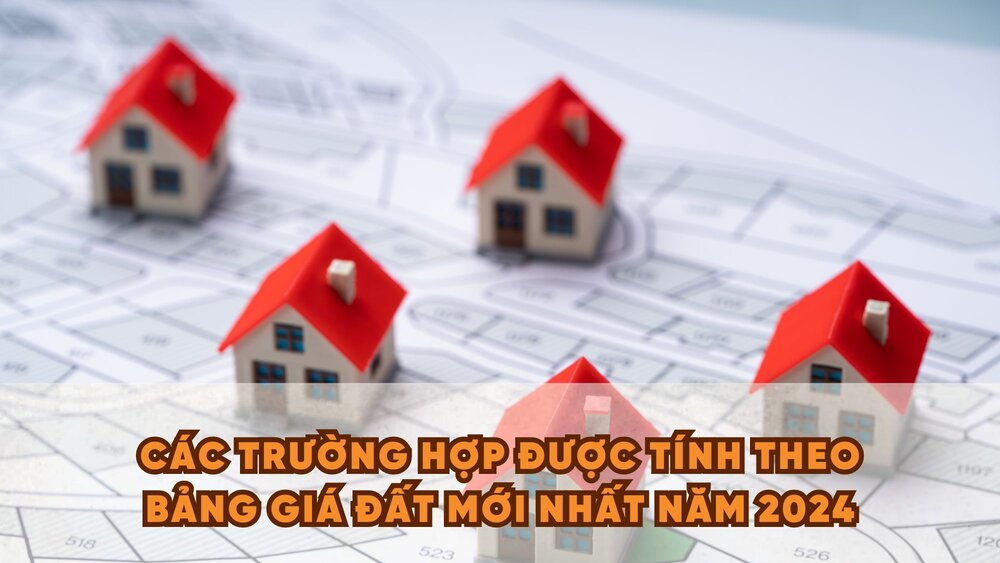 Các trường hợp được tính theo bảng giá đất mới nhất năm 2024. Ảnh: Phương Thảo