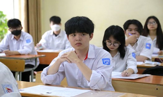 Thí sinh tham dự kỳ thi tốt nghiệp THPT năm 2023. Ảnh: Minh Hà