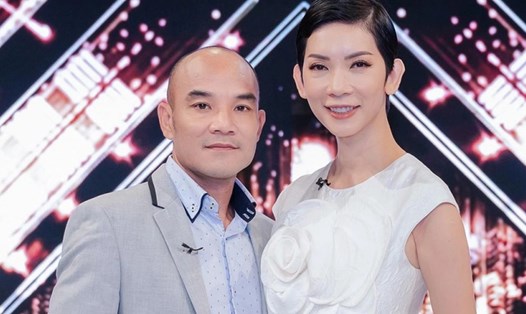 Xuân Lan và chồng đạo diễn Ngọc Lâm. Facebook nhân vật.
