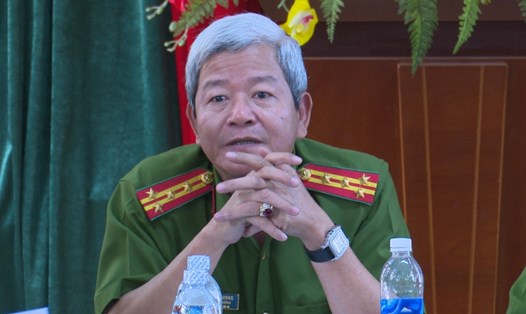 Đại tá Lê Ngọc Phương, thời điểm là Phó Cục trưởng Cục Cảnh sát hình sự, Bộ Công an. Ảnh: Bocongan.gov.vn
