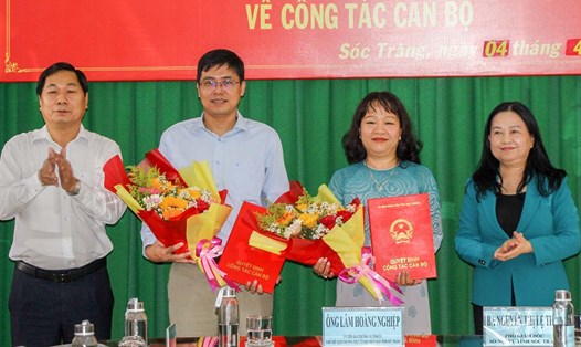 Ông Nguyễn Văn Lĩnh giữ chức vụ Hiệu trưởng Trường Chính trị tỉnh Sóc Trăng. Ảnh: Phương Anh