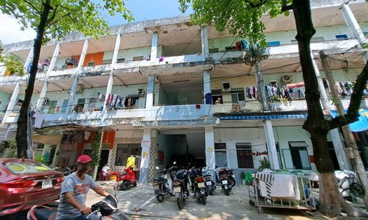 Đà Nẵng hiện có 3 khu chung cư đã hết niên hạn. Ảnh: Nguyễn Linh