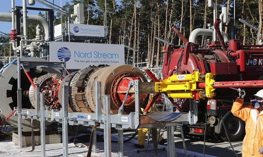 Đường ống Nord Stream được thiết kế để vận chuyển khí đốt Nga tới châu Âu qua Baltic. Ảnh: Gazprom 