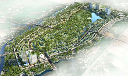 Chấp thuận tỉnh Long An chuyển mục đích sử dụng đất để thực hiện dự án Khu đô thị sinh thái, thương mại du lịch, xã Thanh Phú, huyện Bến Lức. Ảnh: VGP