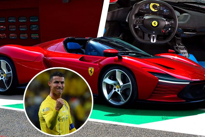 What's special about Ronaldo's limited edition Ferrari supercar?