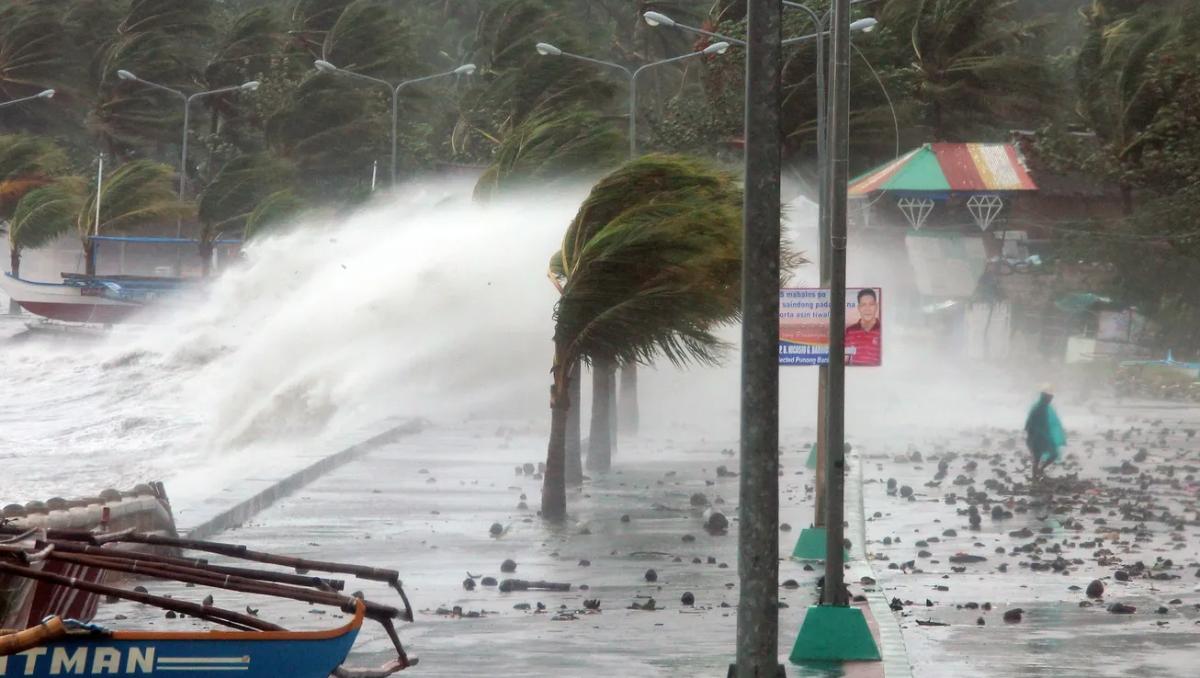 Siêu bão Hải Yến năm 2013 là một trong những cơn bão gây thiệt hại nặng nề nhất ở Philippines với ít nhất 6.300 người thiệt mạng. Ảnh: AFP