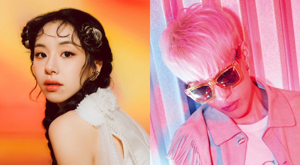 Chaeyoung TWICE hẹn hò Zion.T. Ảnh: Allkpop