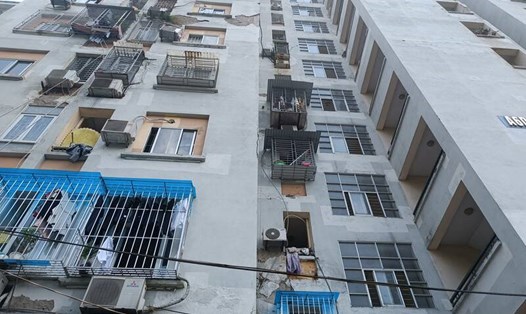 Giá chung cư tại Hà Nội thời gian qua tăng chóng mặt. Ảnh: Thu Giang
