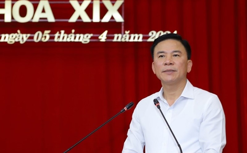 Ông Đỗ Trọng Hưng - Ủy viên Trung ương Đảng, Bí thư Tỉnh ủy, Chủ tịch HĐND tỉnh Thanh Hóa. Ảnh: T.L